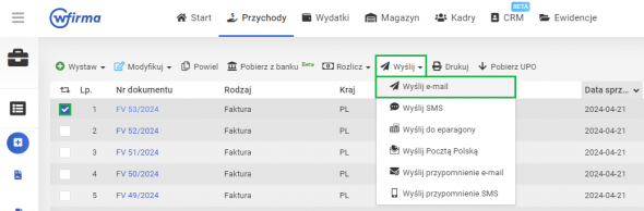 integracja z autopay - Wysyłka